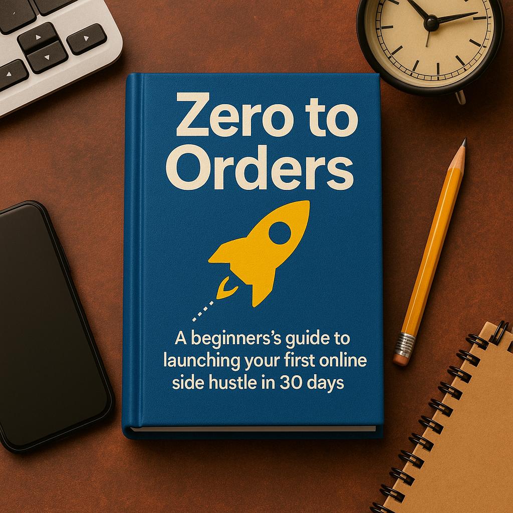 Zero to Orders E-book Cover